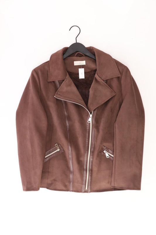 Pfeffinger Übergangsjacke Gr. 46 braun aus Polyester
