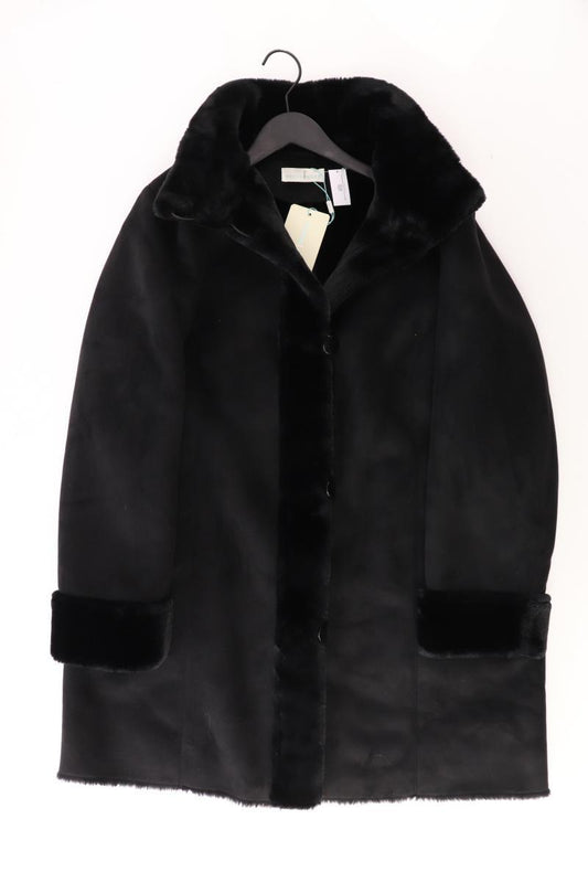 Pfeffinger RP Suede Mantel Gr. 46 neu mit Etikett schwarz aus Polyester