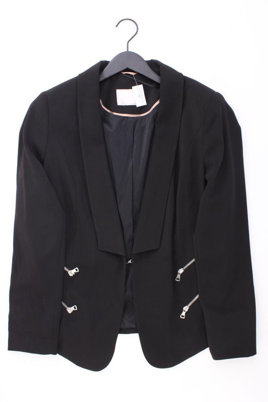 Steilmann Classic Blazer Gr. 42 neuwertig schwarz aus Polyester