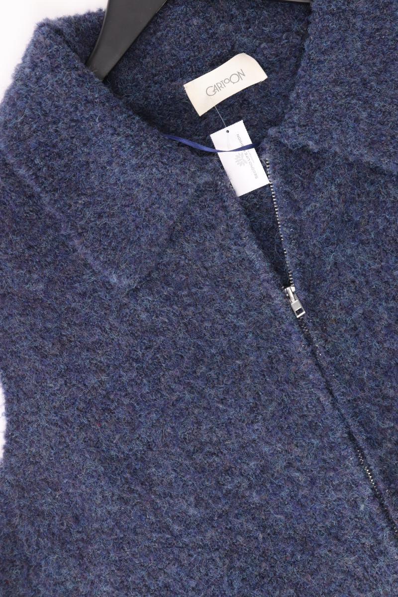 Cartoon Regular Weste Gr. 44 blau aus Polyester