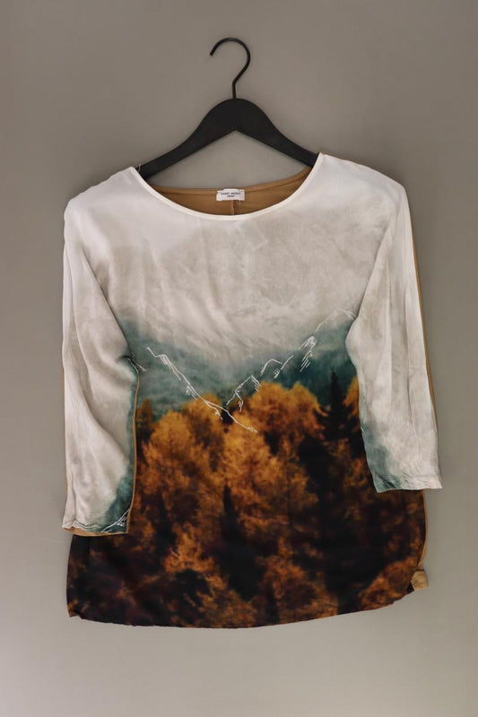Gerry Weber Printshirt Gr. 38 3/4 Ärmel braun