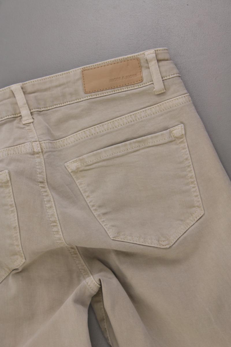 More&More Five-Pocket-Hose Gr. 34 Modell Hazel creme aus Baumwolle