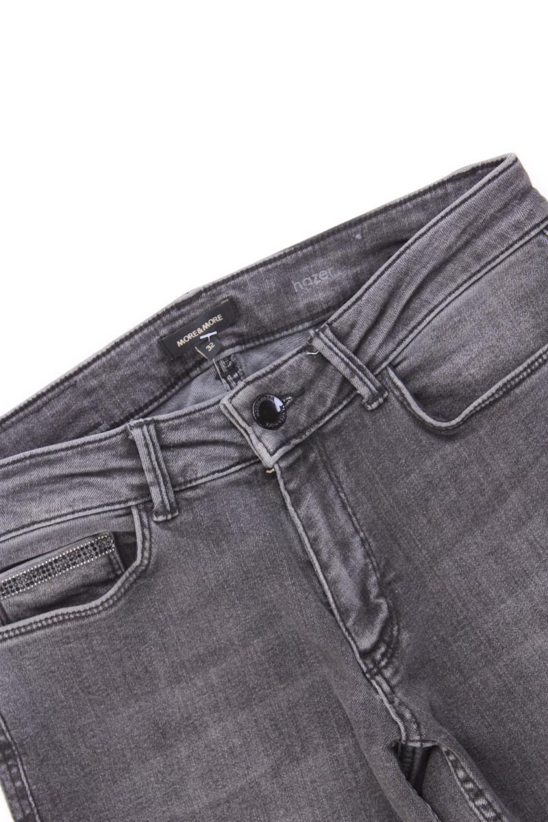More&More Skinny Jeans Gr. 32 neuwertig Modell Hazel grau aus Baumwolle