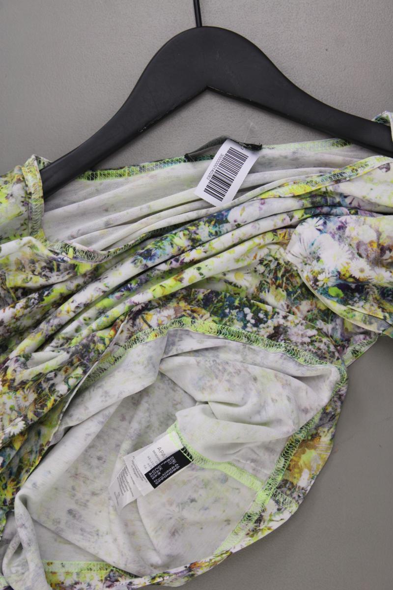 Apanage Collection Printshirt Gr. 46 mit Blumenmuster Kurzarm mehrfarbig
