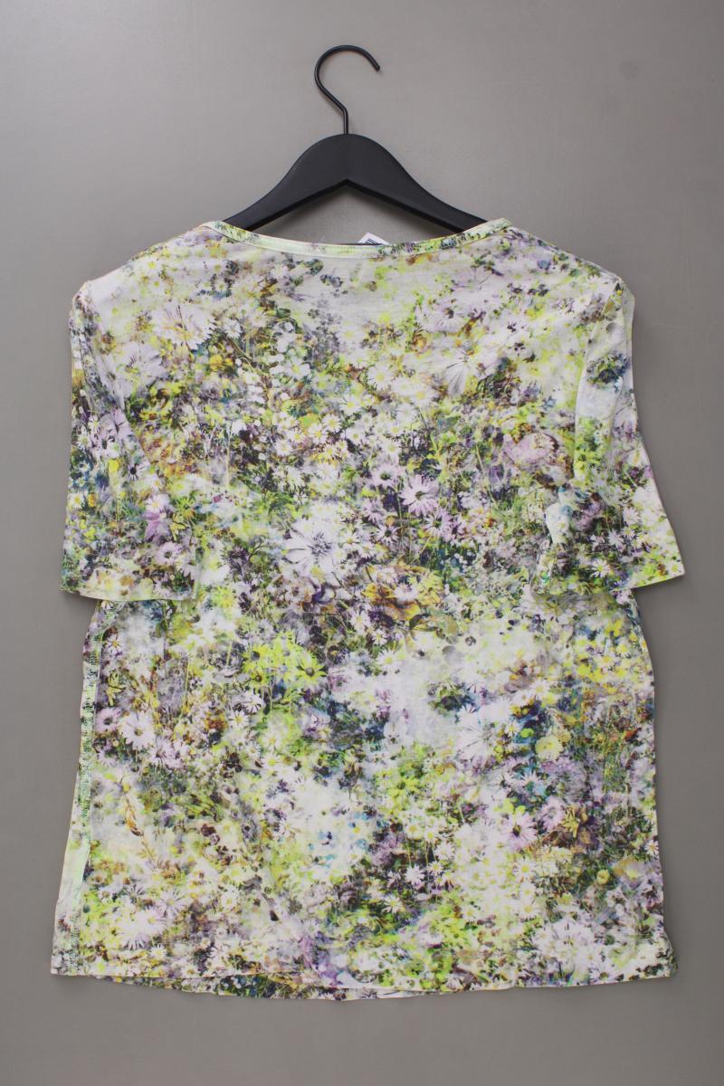 Apanage Collection Printshirt Gr. 46 mit Blumenmuster Kurzarm mehrfarbig