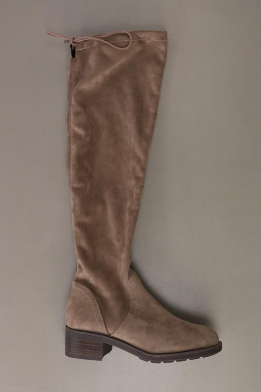 Tamaris Overknees Gr. 38 neuwertig grau