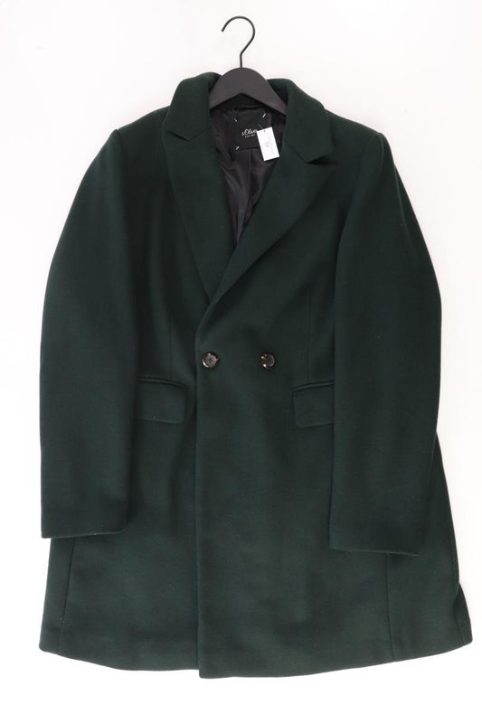 s.Oliver Black Label Regular Mantel Gr. 44 neuwertig grün aus Polyester