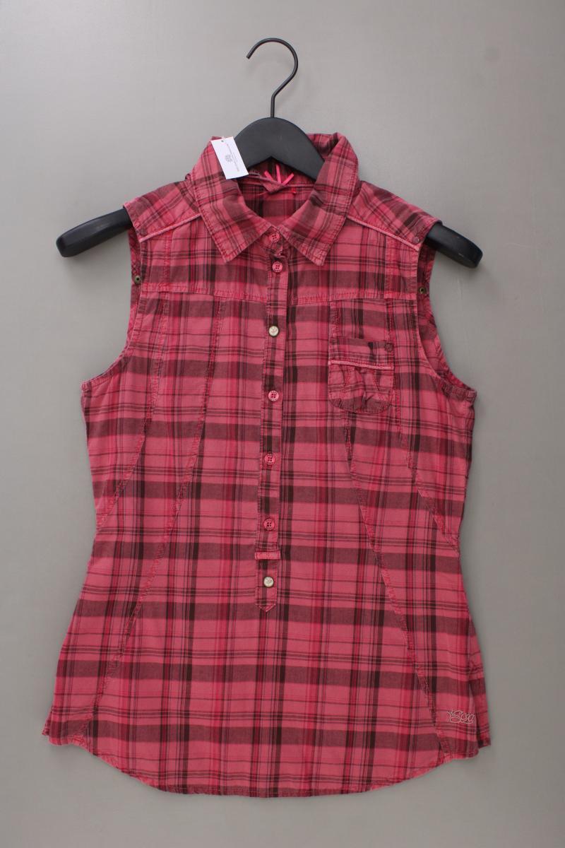Soccx Karobluse Gr. S kariert Ärmellos rosa aus Baumwolle