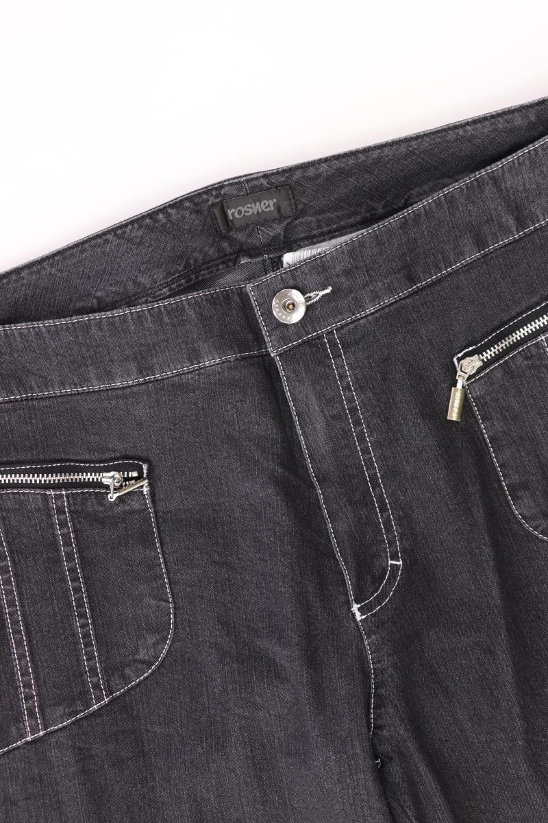 Rosner Straight Jeans Gr. 42 schwarz aus Baumwolle