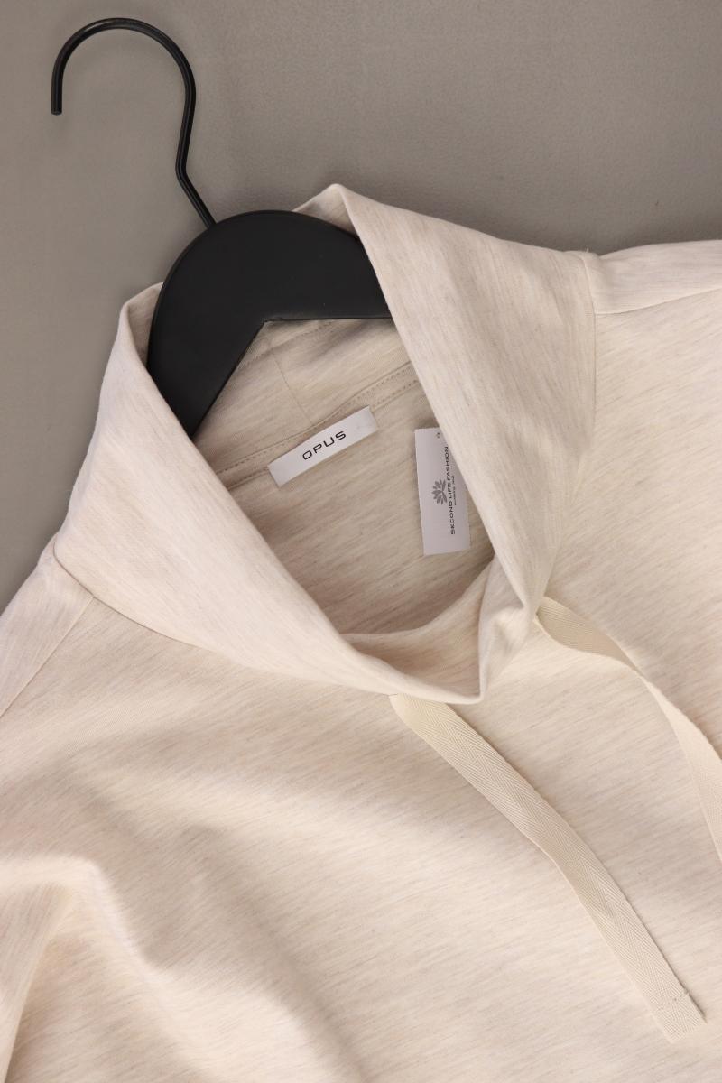 Opus Sweatkleid "Wilaila" Gr. 40 neuwertig 3/4 Ärmel creme aus Polyester