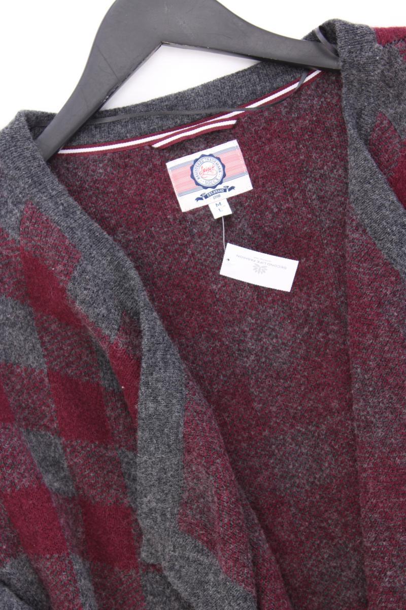 Soccx Strickjacke Gr. M/L Langarm grau aus Wolle