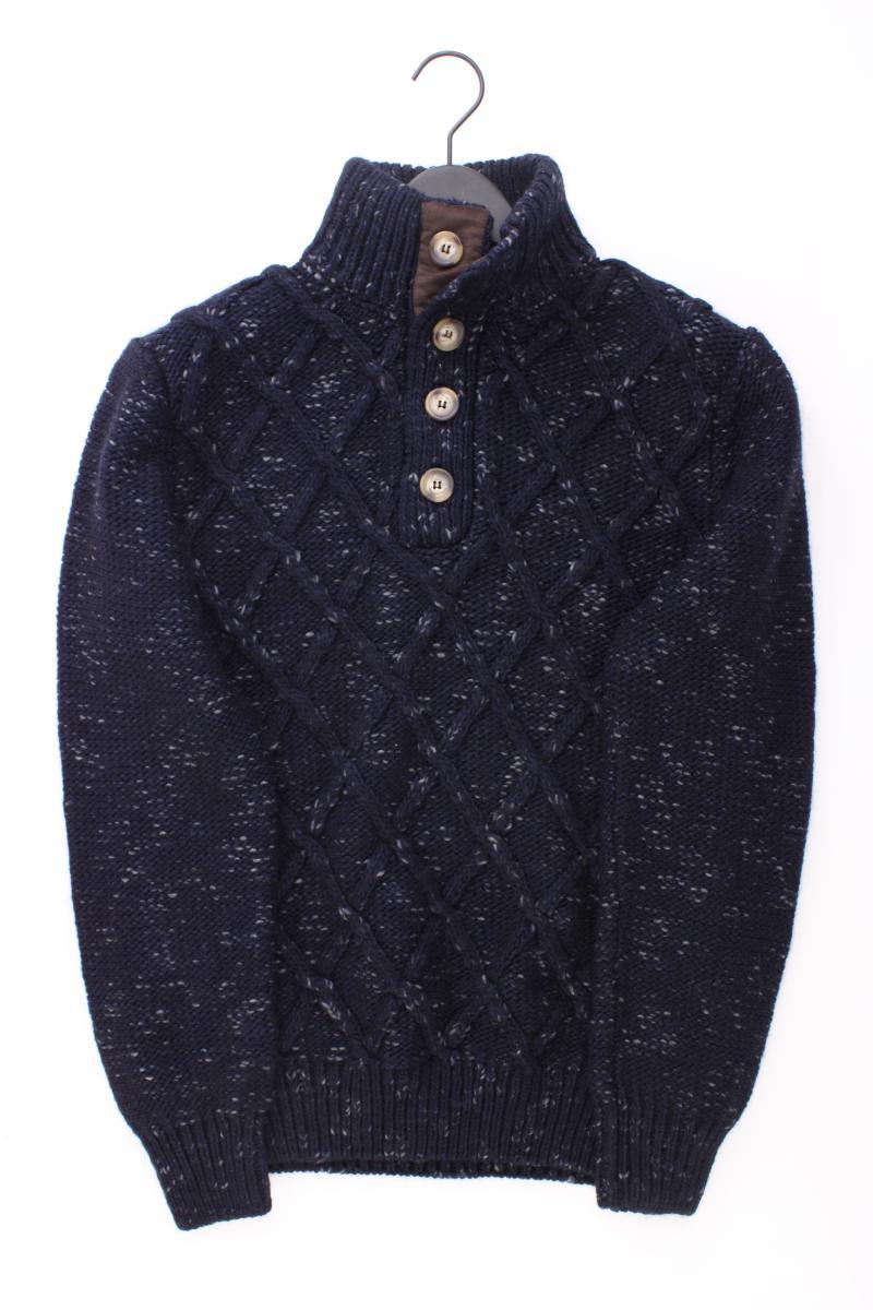 Esprit Grobstrickpullover für Herren Gr. L blau aus Polyacryl