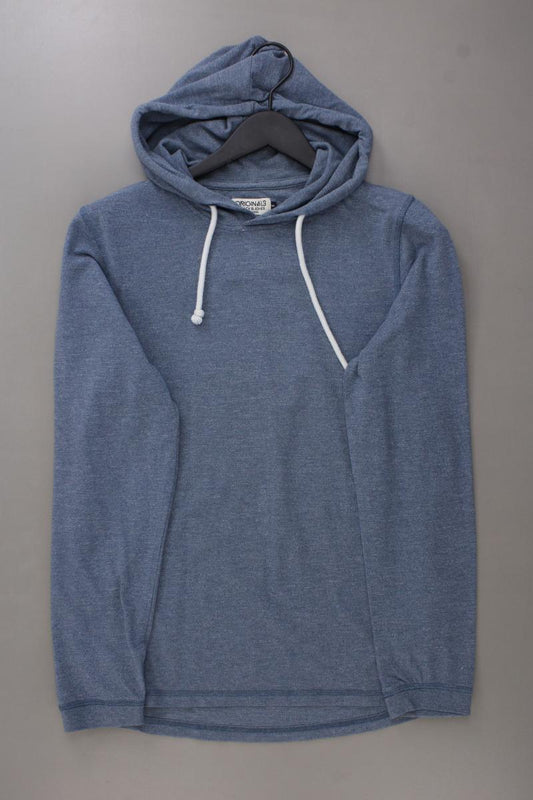 Jack & Jones Hoodie für Herren Gr. S neuwertig blau aus Baumwolle