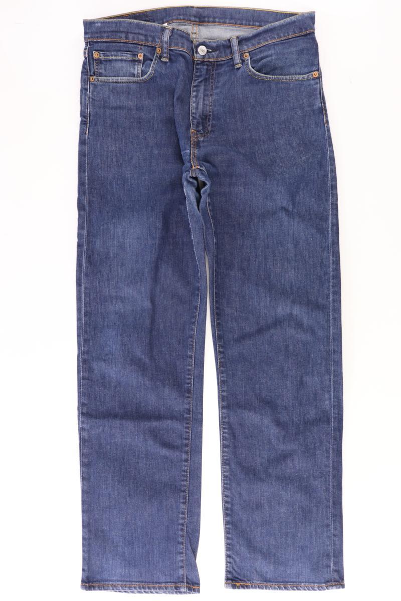 Levi's Straight Jeans für Herren Gr. W33/L32 blau aus Baumwolle