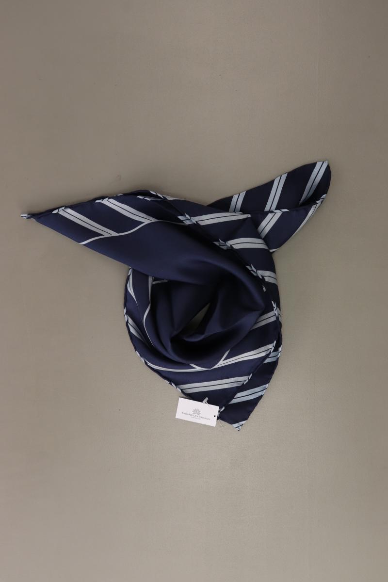 Seidentuch neuwertig blau