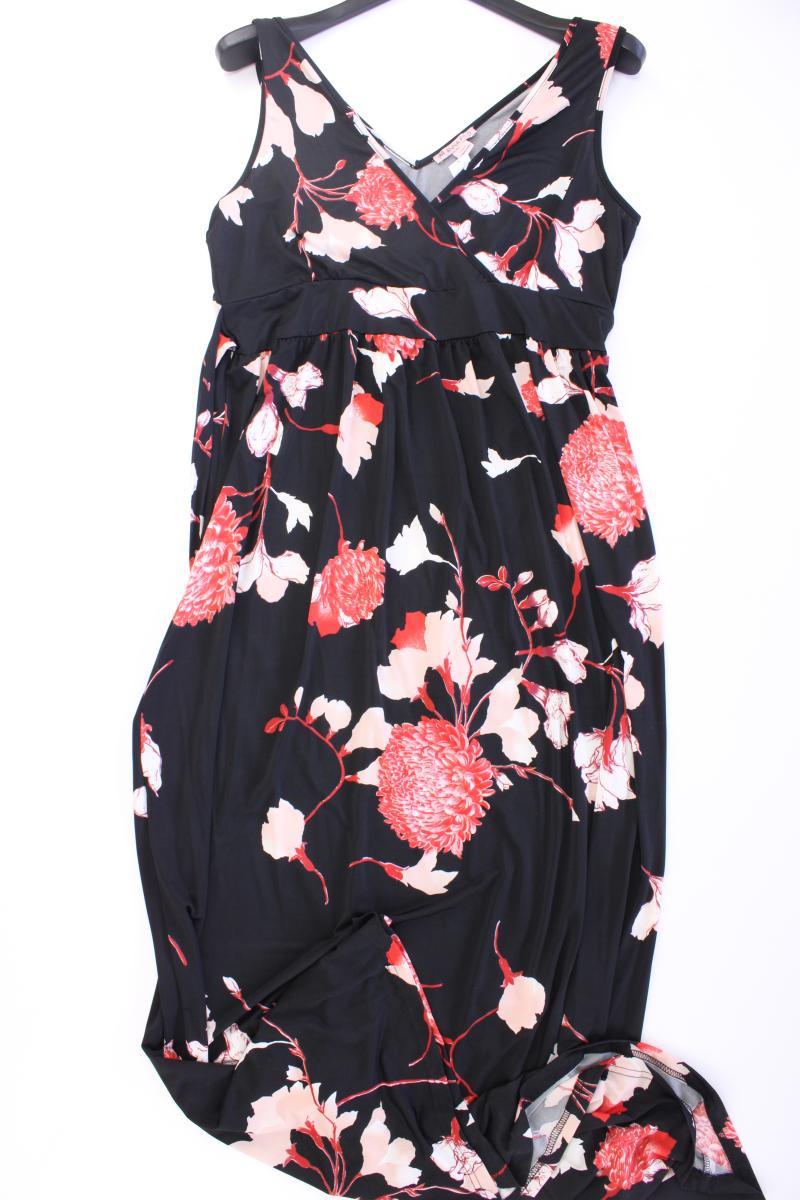 Anna Field Maxikleid Gr. XL mit Blumenmuster neuwertig Ärmellos schwarz