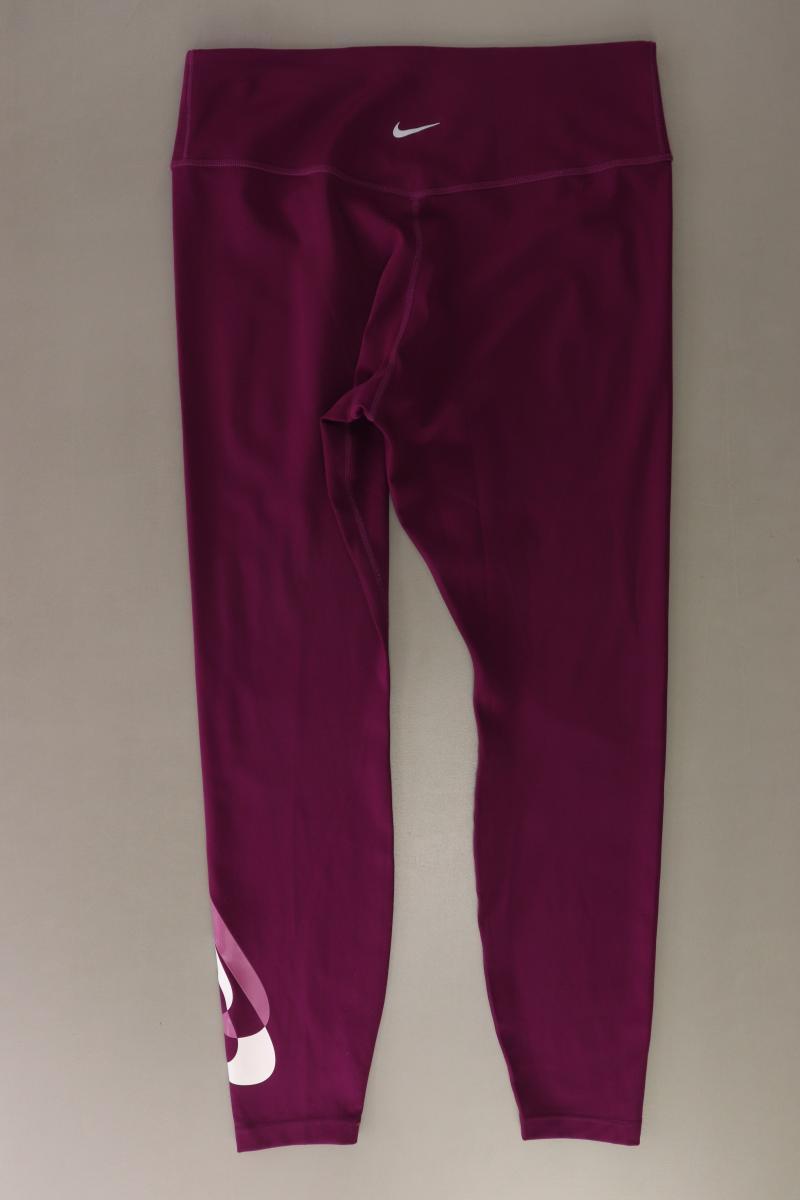 Nike Sporthose Gr. L lila aus Polyester
