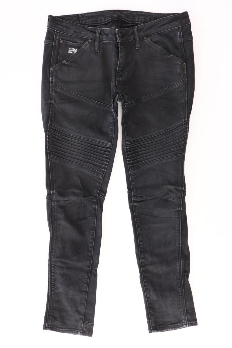 G-Star RAW Skinny Jeans Gr. W28/L30 schwarz aus Baumwolle