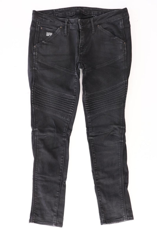 G-Star RAW Skinny Jeans Gr. W28/L30 schwarz aus Baumwolle