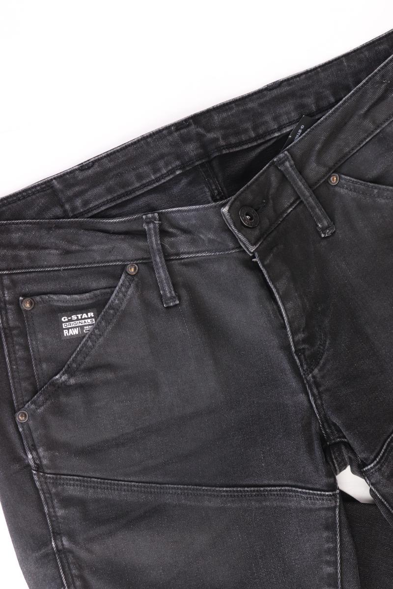 G-Star RAW Skinny Jeans Gr. W28/L30 schwarz aus Baumwolle