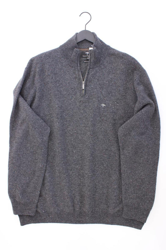 Fynch Hatton Wollpullover Gr. 4XL für Herren Gr. XXXL grau