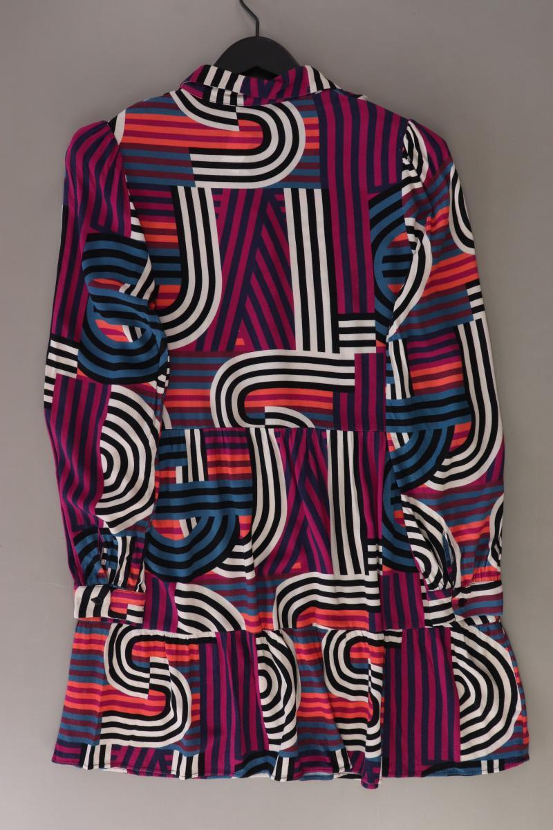 Desigual Langarmkleid Gr. S geometrisches Muster neuwertig lila