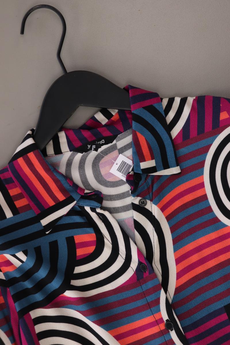 Desigual Langarmkleid Gr. S geometrisches Muster neuwertig lila