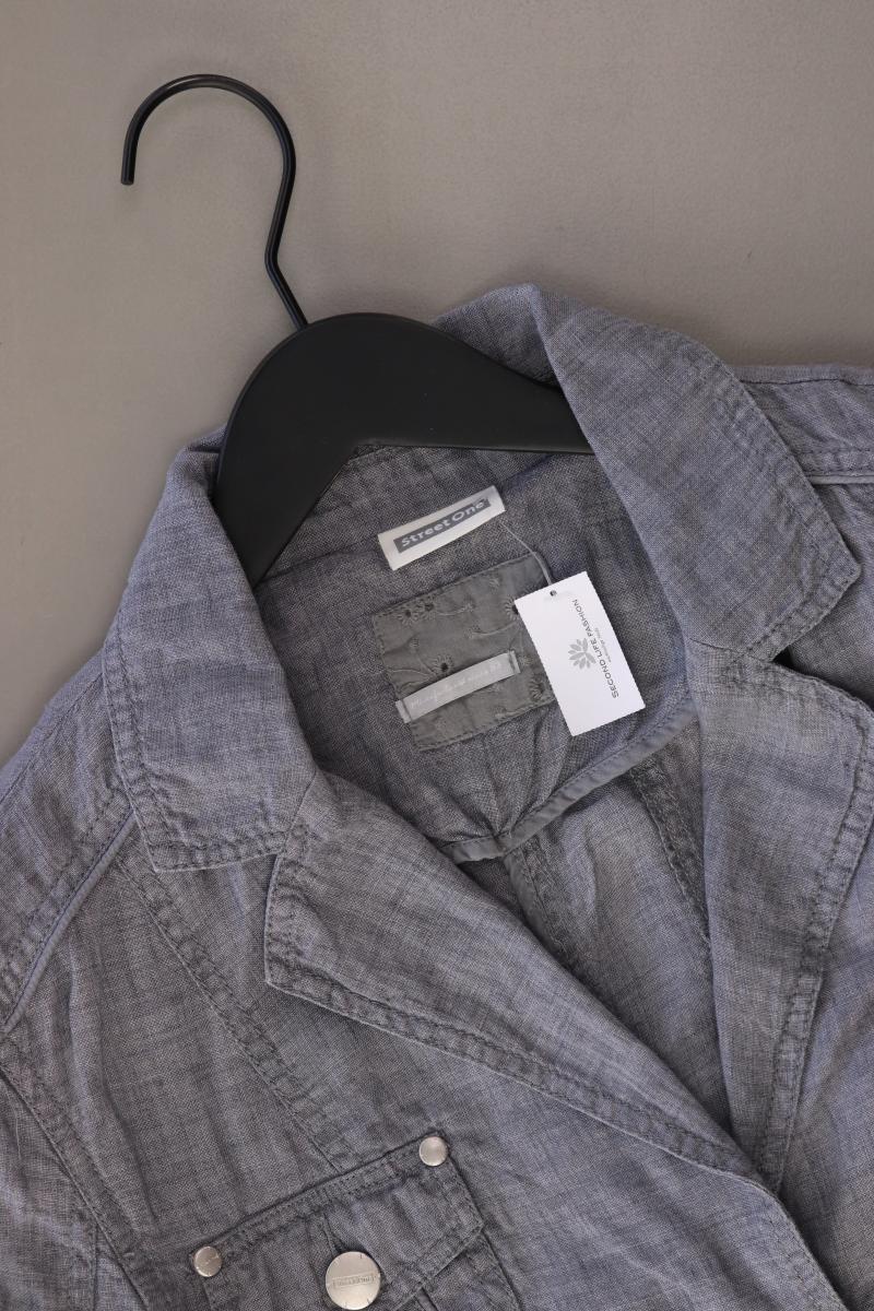 Second Hand Outfit Größe L mit Street One Longblazer in Gr. 42 und Halskette