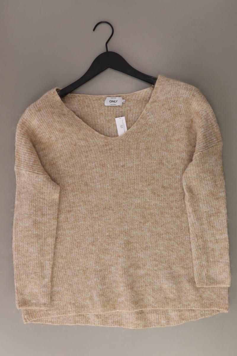 Only Pullover Gr. M creme aus Polyester