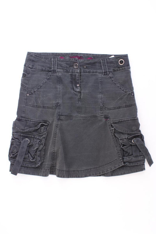 Tom Tailor (Denim) Rock Gr. M Vintage grau aus Baumwolle