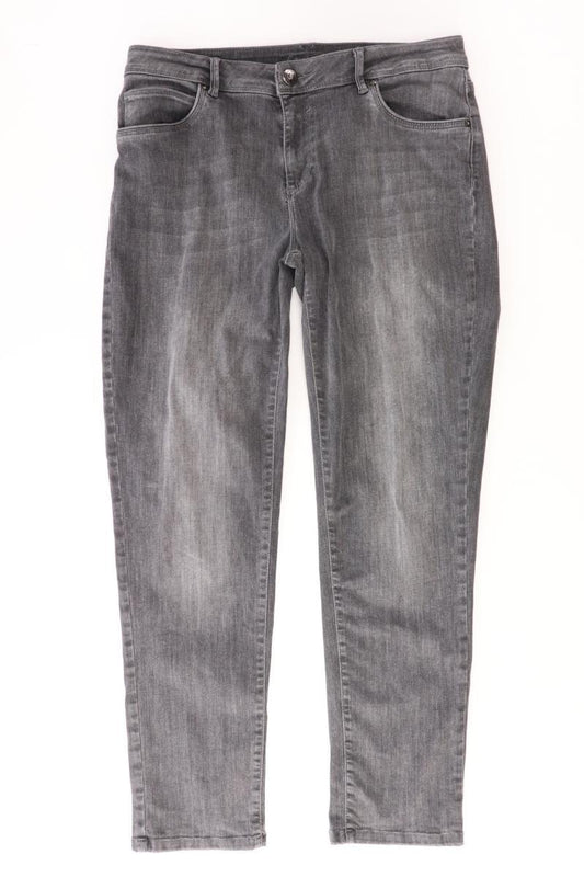 Lisa Tossa Straight Jeans Gr. 40 grau aus Baumwolle