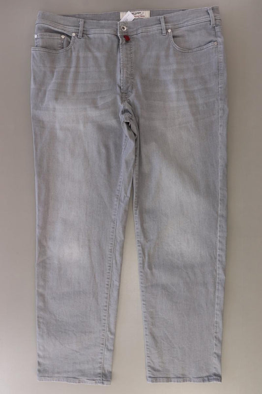 Pierre Cardin Straight Jeans für Herren Gr. Kurzgröße 29 grau aus Baumwolle