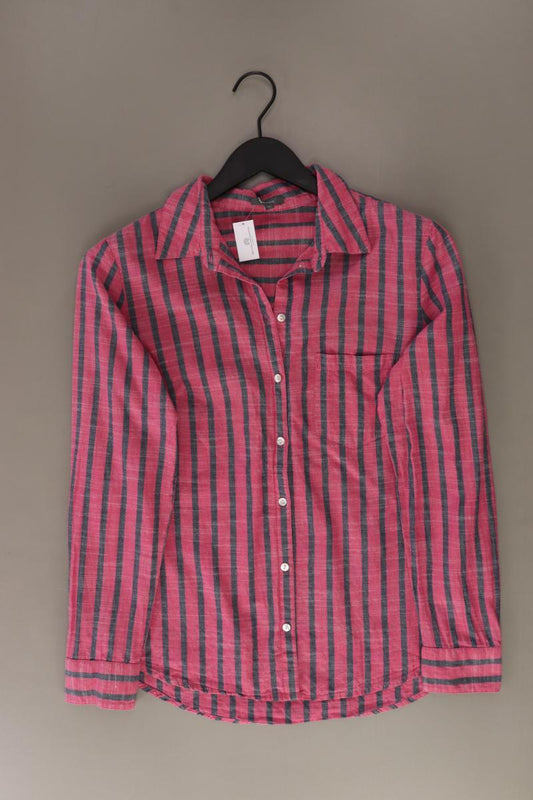 Montego Langarmbluse Gr. 42 gestreift pink aus Baumwolle