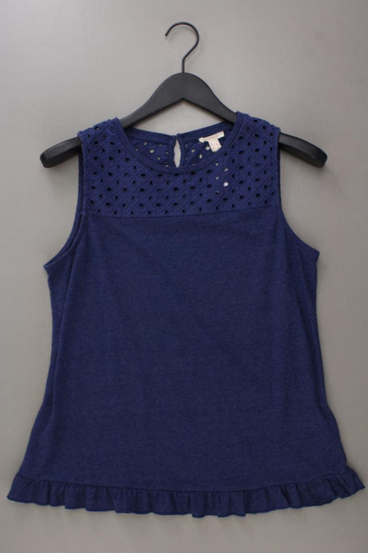 Esprit Classic Top Gr. L blau aus Baumwolle