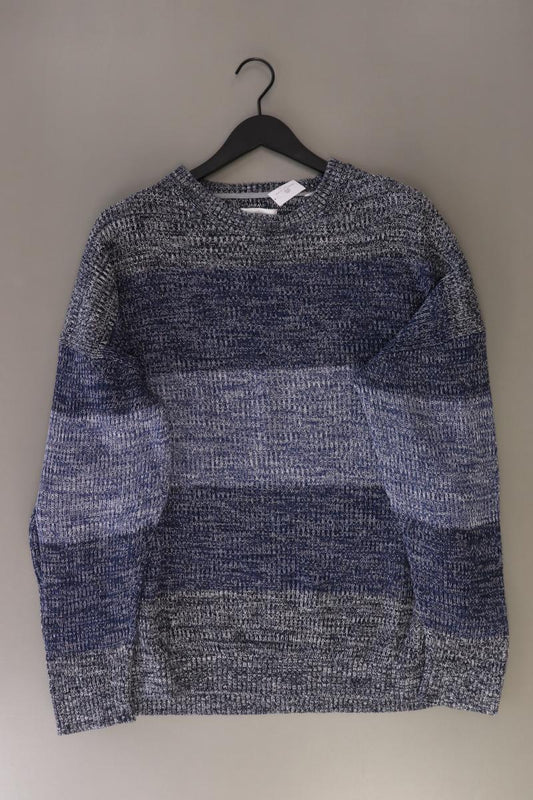 s.Oliver Pullover Gr. 4XL für Herren Gr. XXXL blau aus Baumwolle