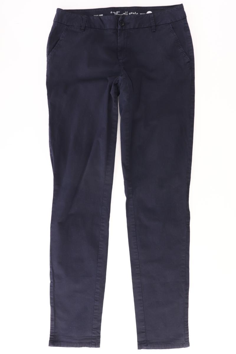 s.Oliver Hose Gr. 38/L34 blau aus Baumwolle