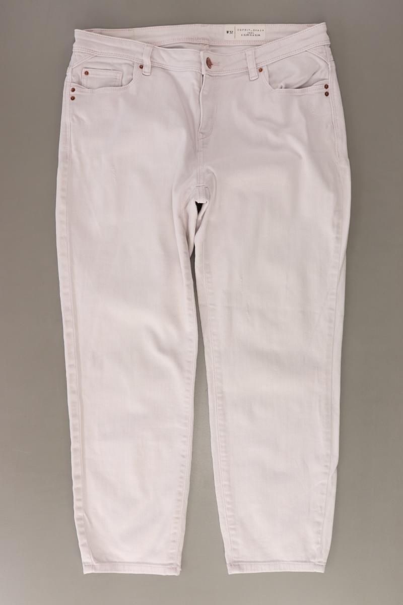 Esprit Straight Jeans Gr. W32 rosa aus Baumwolle