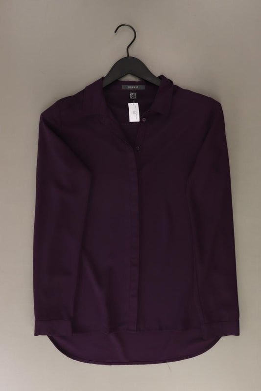 Esprit Langarmbluse Gr. 36 lila aus Polyester