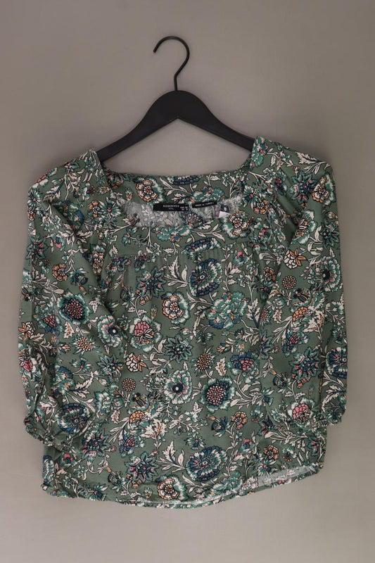 Reserved Regular Bluse Gr. 36 3/4 Ärmel grün aus Viskose
