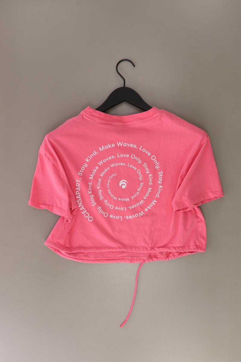 oceans apart Sportshirt Gr. S Kurzarm pink aus Baumwolle