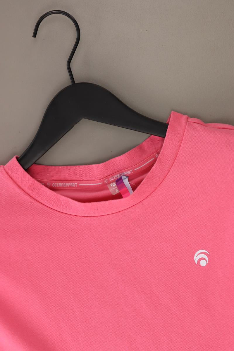 oceans apart Sportshirt Gr. S Kurzarm pink aus Baumwolle