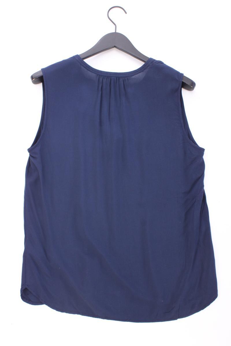 Tom Tailor (Denim) Ärmellose Bluse Gr. XXL blau aus Viskose