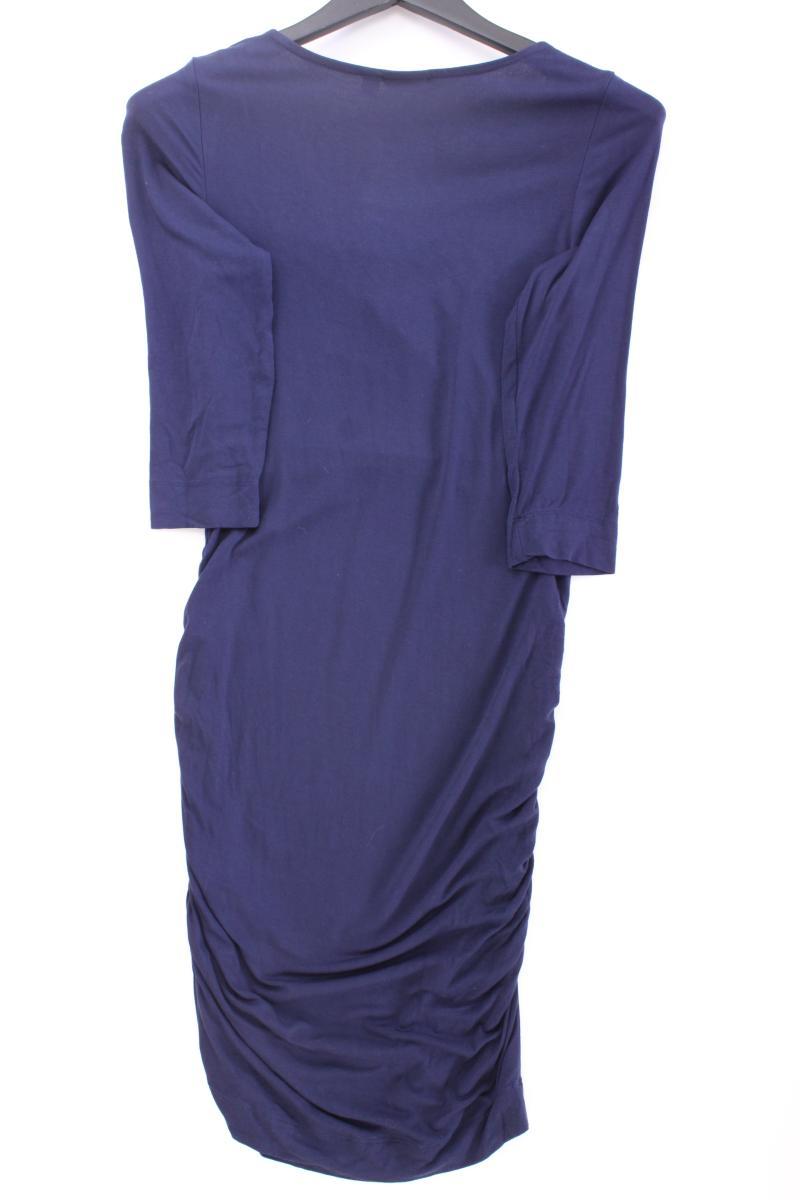 Mexx Schlauchkleid Gr. S 3/4 Ärmel mit Nieten blau aus Viskose