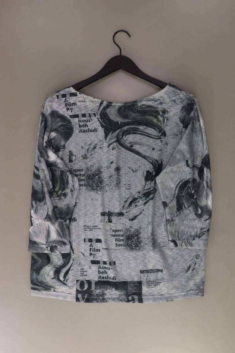 Liberty Printshirt Gr. L 3/4 Ärmel grau aus Polyester