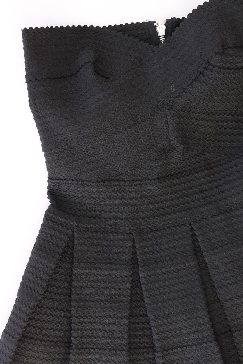 Review Bandeaukleid Gr. XS Ärmellos schwarz aus Polyester