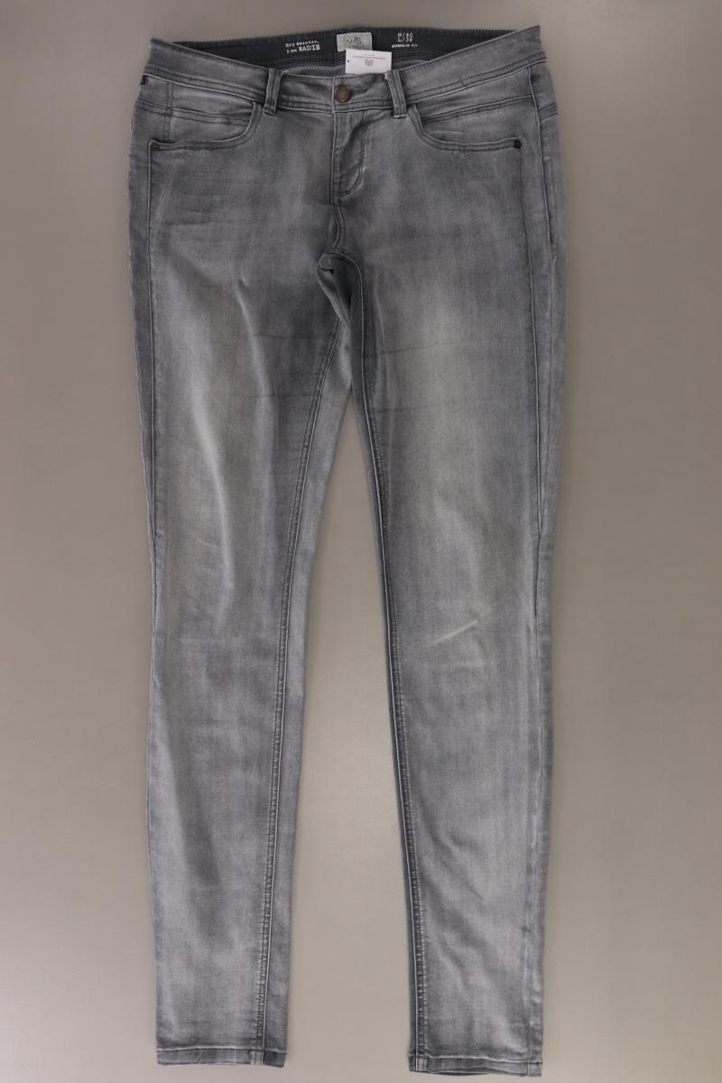 QS by s.Oliver Straight Jeans Gr. 40/L34 grau aus Baumwolle