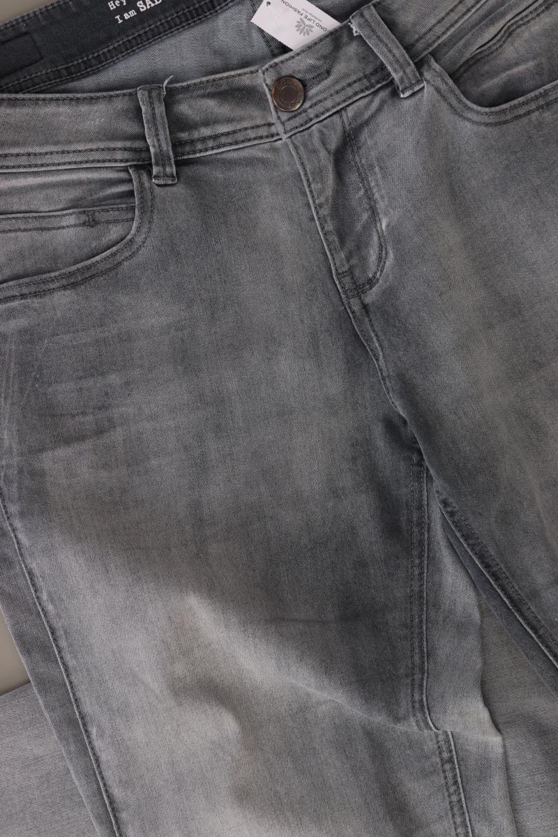 QS by s.Oliver Straight Jeans Gr. 40/L34 grau aus Baumwolle