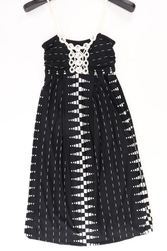 Ana Alcazar Trägerkleid Gr. 38 schwarz aus Polyester