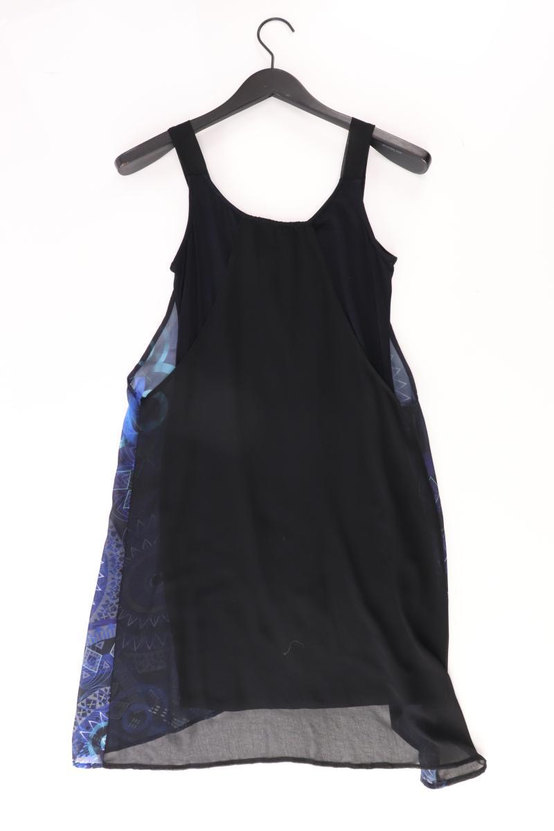 Desigual Midikleid Gr. 38 Träger blau aus Viskose