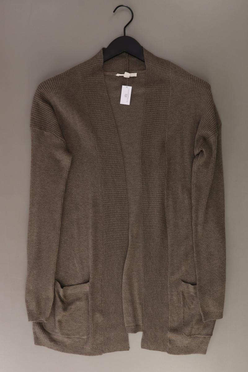 Esprit Strickjacke Gr. M Langarm braun aus Polyester